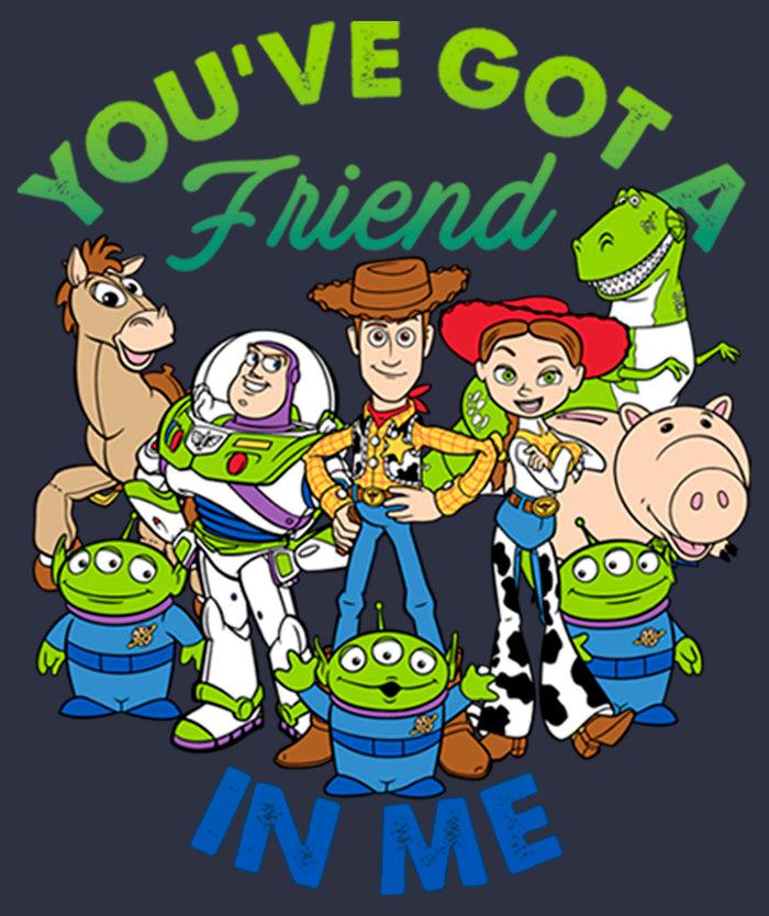 Fifth Sun Women's Toy Story Friend In Me Scene T-Shirt