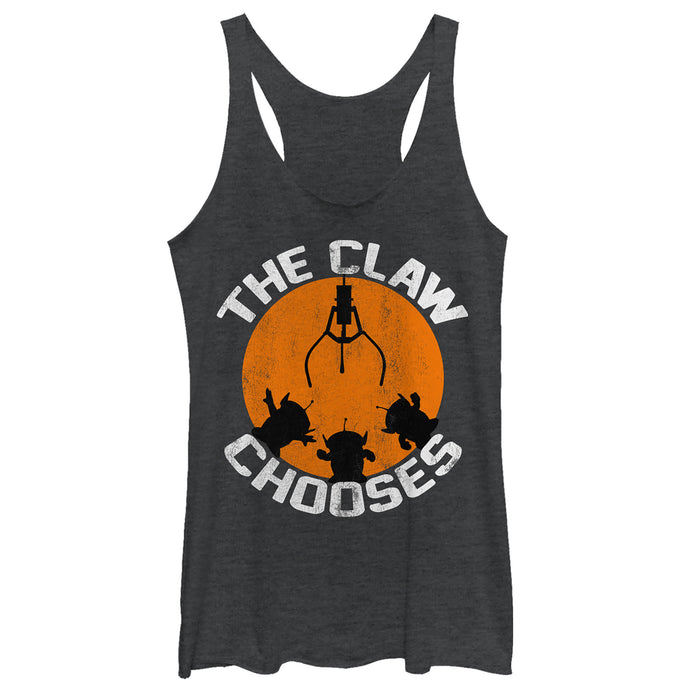 fifth sun Women's Toy Story Halloween Claw Chooses Racerback Tank Top