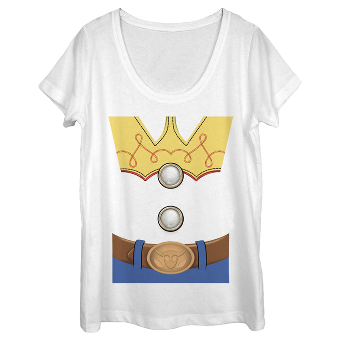 fifth sun Women's Toy Story Jessie Costume Scoop Neck