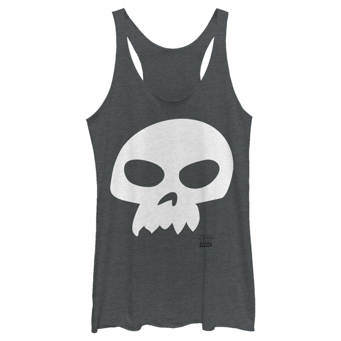 Fifth Sun Women's Toy Story Sid Skull Racerback Tank Top