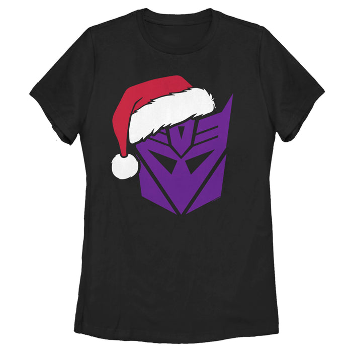 fifth sun Women's Transformers Decepticon Santa T-Shirt