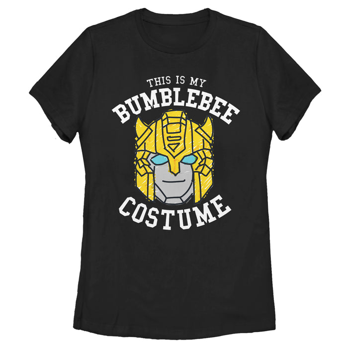 fifth sun Women's Transformers This is My Bumblebee Costume T-Shirt