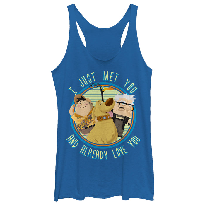 fifth sun Women's Up Dug Already Love You Racerback Tank Top