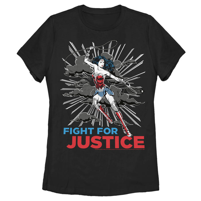 Fifth Sun Women's Wonder Woman 1984 Justice Fighter T-Shirt